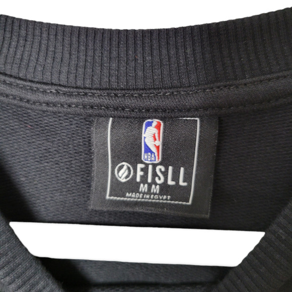 Toronto Raptors FISLL Canada Cropped Long Sleeve Black Sweatshirt Women's Sz M - Picture 6 of 8